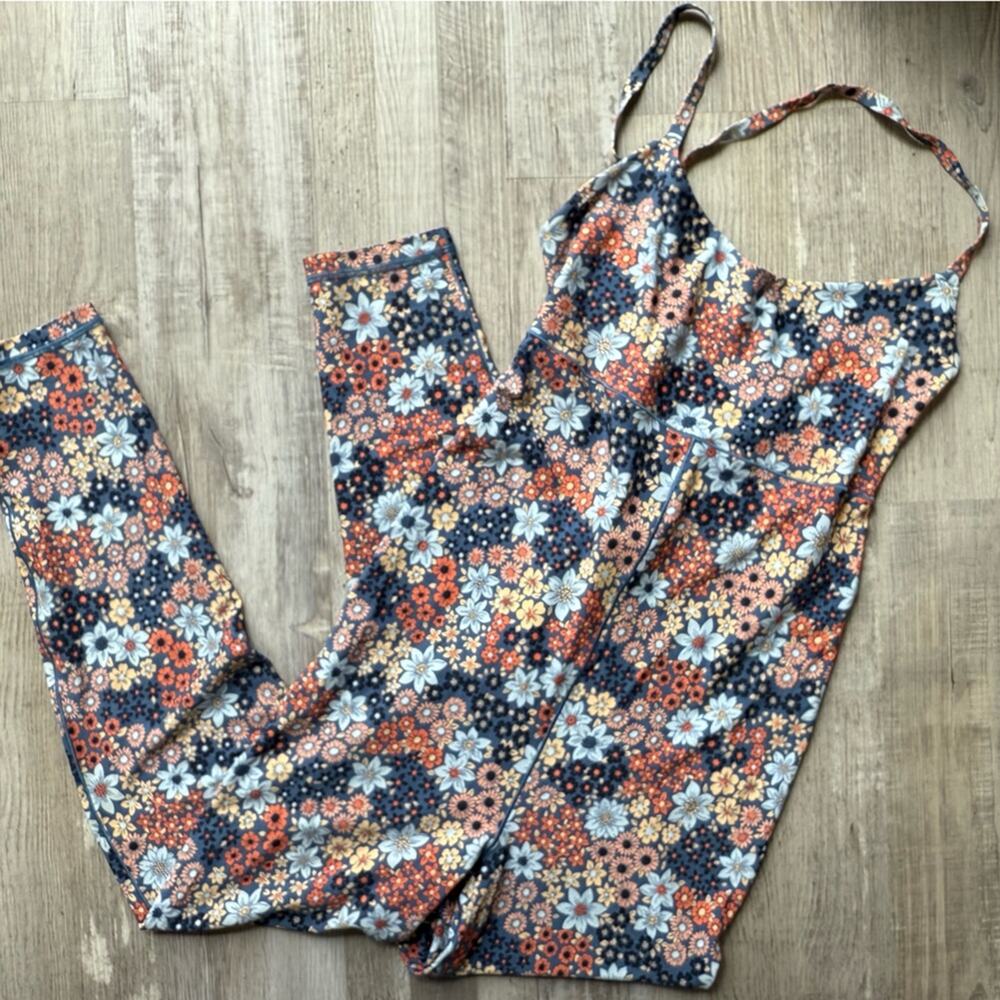 Offline by Aerie Women’s Large Floral One Piece Bodysuit Spandex Stretch - Picture 2 of 8